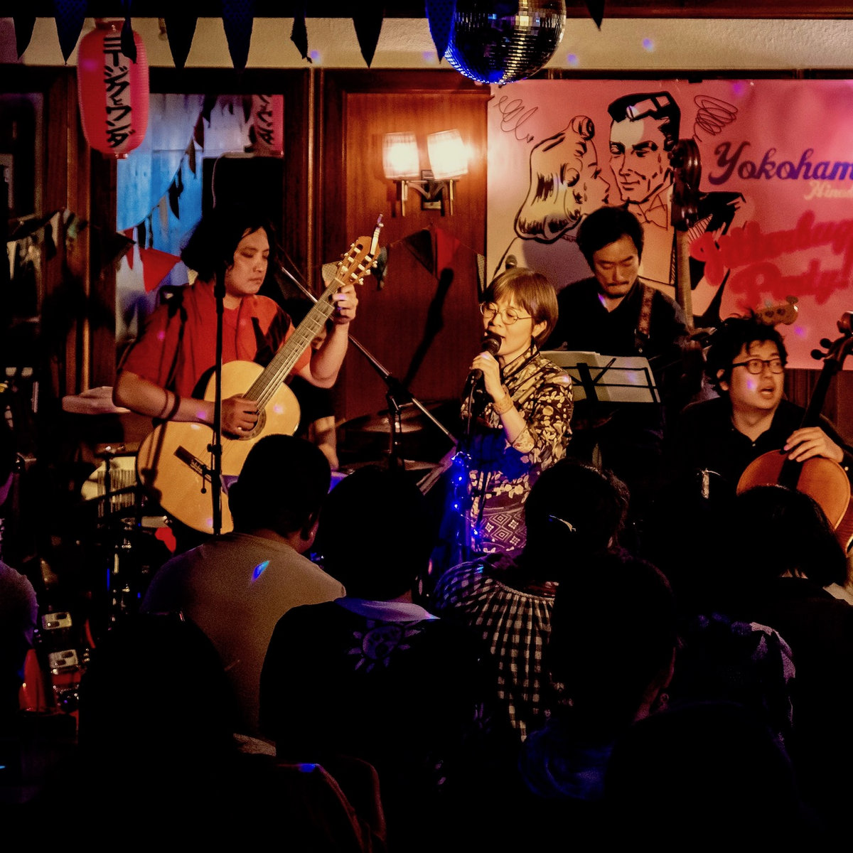 yojikとwanda / 
Hinodecho Sichositsu live(2019Nightrain tour )